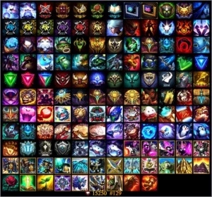 Conta LOL Gold 4/Todos Champs/110 Skins/129 ícones/12 wards. - League of Legends