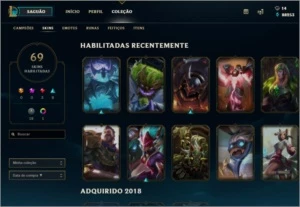 CONTA gold 3 - League of Legends LOL