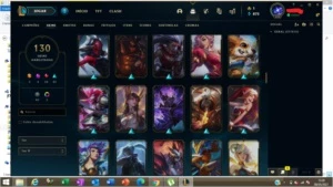 Conta lol LV333 130SKINS Quase todos os champions - League of Legends