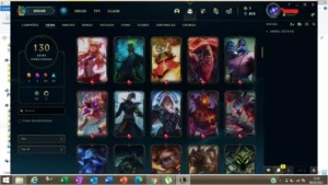 Conta lol LV333 130SKINS Quase todos os champions - League of Legends
