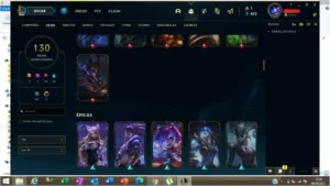 Conta lol LV333 130SKINS Quase todos os champions - League of Legends