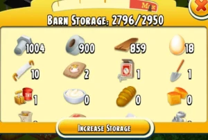 Hay Day ; Conta para expansão de celeiro (3K ITEM)