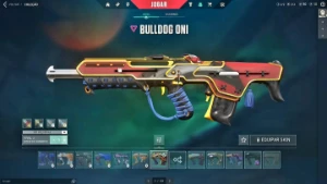 Conta De Valorant Com 2500 Reais Em Skins E Pacote Oni 2.0