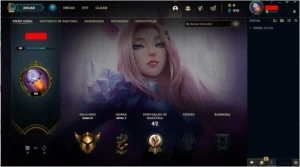 SMURF - CONTA GOLD 4 - League of Legends LOL