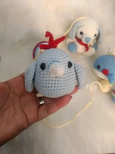 Varal de Berço com Amigurumis - Artesanato e Personalizados