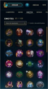 Conta Lol Plat1 121 Skins all champs + acc valorant - League of Legends