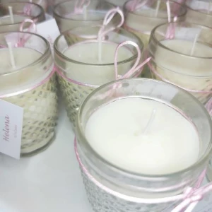 Vela no Copo Bico de Jaca Lembrancinha Batizado - Artesanato e Personalizados