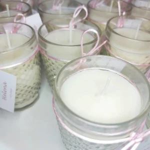 Vela no Copo Bico de Jaca Lembrancinha Batizado - Artesanato e Personalizados