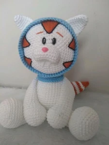 Gatinho Capuxo - Lele e Linguiça - Artesanato e Personalizados