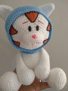 Gatinho Capuxo - Lele e Linguiça - Artesanato e Personalizados