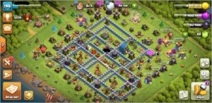 Conta Cv 12 quase full - Clash of Clans