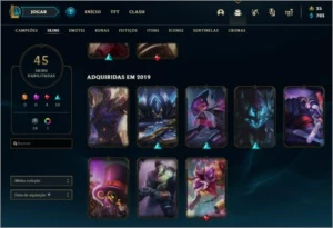 CONTA LOL PLATINA 3 BARATA - League of Legends