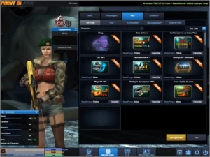 CONTA GENERAL DE EXERCITO PB/CPF GERADO/MUITOS ITENS DE CASH - Point Blank