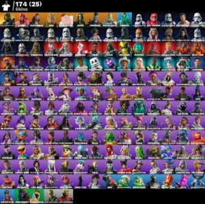 Conta Fortnite | 174 Skins | Supermen | Entrega autom