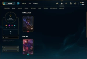 Conta Ouro 4. - League of Legends LOL