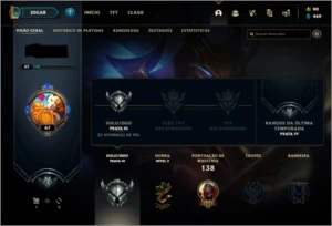 Conta Ouro 4. - League of Legends LOL