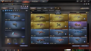 Conta Crossfire AL Barrinha de Ouro com 3 SEMI VIPS+MNS RARA