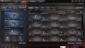 Conta Crossfire AL Barrinha de Ouro com 3 SEMI VIPS+MNS RARA
