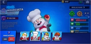 Conta Brawl Stars com 51 skins