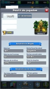 CONTA CLASH ROYALE 2 LENDÁRIAS LVL 7 MELHOR PREÇO