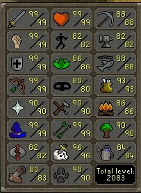 conta - Runescape RS