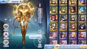 SAINT SEIYA AWAKENING - COM GEMAS AVANÇADAS E LIVROS SSA
