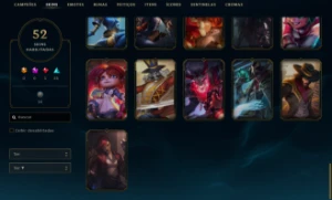 Conta Handlevel Nv 67 /52 Skins  / 60 Campeões / Full Acesso - League of Legends LOL