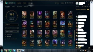 Conta Diamante 2 SoloQ + de 50 skins borda diamante 3 - League of Legends LOL