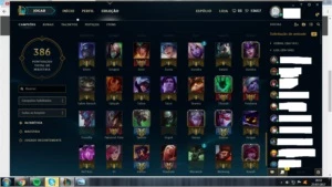 Conta Diamante 2 SoloQ + de 50 skins borda diamante 3 - League of Legends LOL