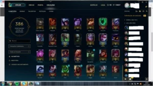 Conta Diamante 2 SoloQ + de 50 skins borda diamante 3 - League of Legends LOL