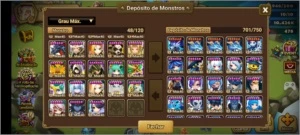 Conta Summoners war late game