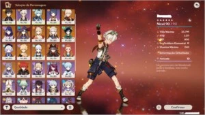 AR57 5star(38) entre armas e personagens - Genshin Impact