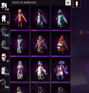 Conta FF (GEMADASSA) 3 angelicais (Naruto/blue)[está parada] - Free Fire