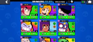 Conta Brawl Stars / BARATA > 52 Brawlers < Várias Skins