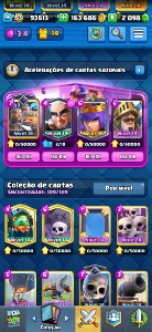 Conta de Clash Royale