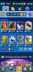 Conta de Clash Royale