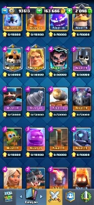 Conta de Clash Royale
