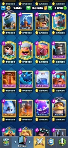 Conta de Clash Royale