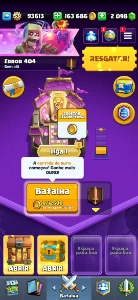 Conta de Clash Royale