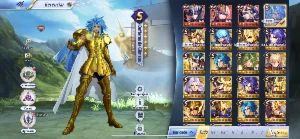 Saint Seiya Serv A142 Com Defteros Reparado - Saint Seiya Awakening SSA