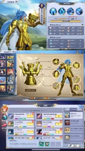 Saint Seiya Serv A142 Com Defteros Reparado - Saint Seiya Awakening SSA