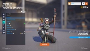 Overwatch - 7 armas douradas e 191 skins douradas - Blizzard