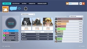Overwatch - 7 armas douradas e 191 skins douradas - Blizzard