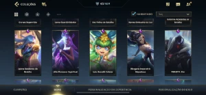 Grão mestre - várias skins top - League of Legends: Wild Rift LOL WR