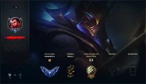 Conta d2 64% de winrate - League of Legends LOL