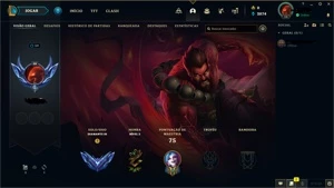 Conta League of Legends Diamante 3 + skin ultimate LOL
