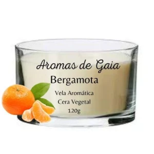 Vela Aromatizada Bergamota 100 Gr
