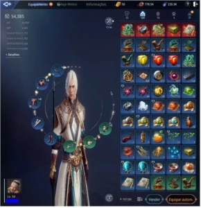 MIR4 CONTA LEVEL 54  (SA-41) 55k de power