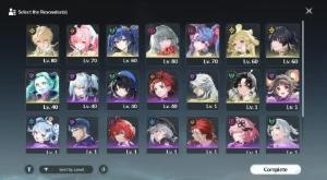 Luuk/Aemeath R1/IunoR1/ Phrolova R1/Roccia/Rebecca - Wuthering Waves