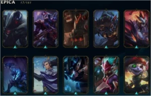 Conta GOLD com mais de 60k em rp de skins boas. - League of Legends LOL